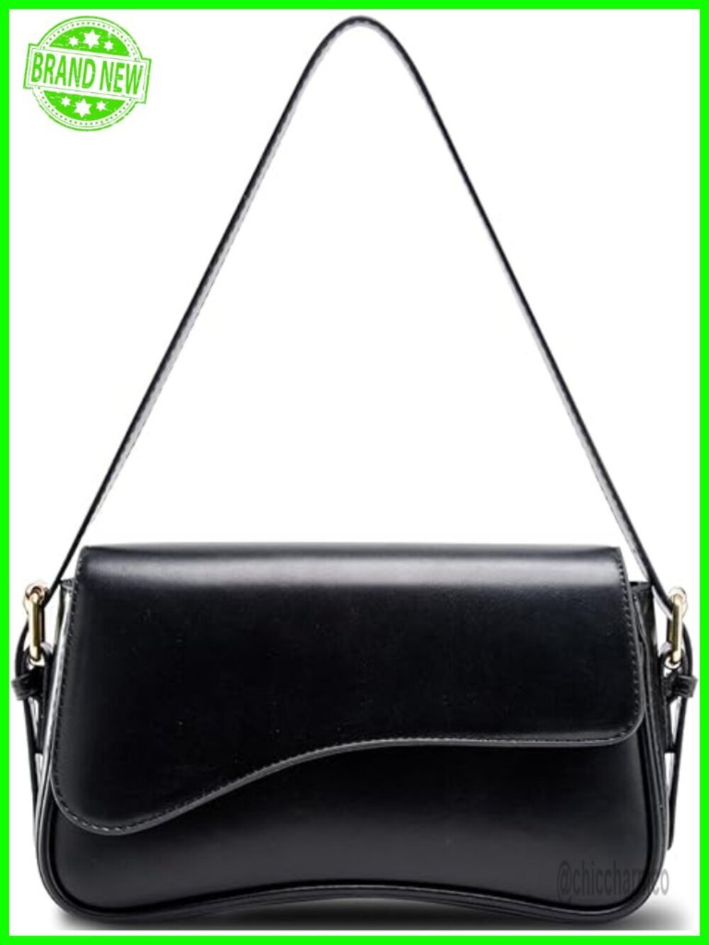Small Shoulder Bags for Women, Vegan Leather Crossbody Hobo Purse
